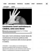 Censimento Centri antiviolenza in Calabria, sette sono idonei